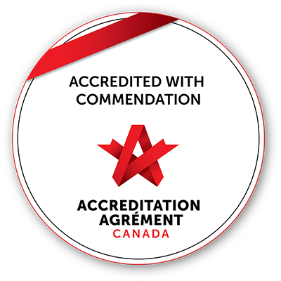 Accredited with Commendation